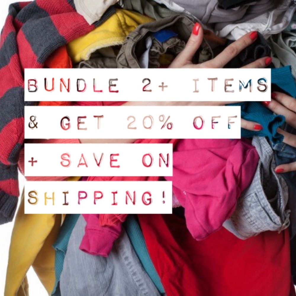 BUNDLE! 20% off 2+ items & save on shipping!